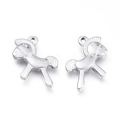 304 Stainless Steel Pendants STAS-F240-10P-1
