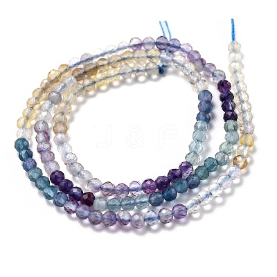 Natural Fluorite Beads Strands LS-G-H266-31B-1