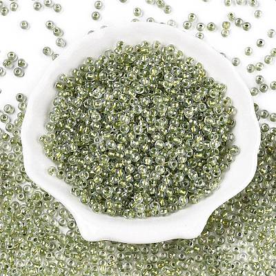 6/0 Transparent Inside Colours Glass Seed Round Beads X1-SEED-N006-004H-1