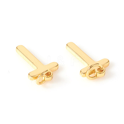Brass Charms KK-I672-01T-G-1
