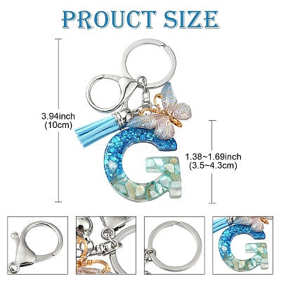 Resin & Acrylic Keychain X1-KEYC-YW00127-01-1