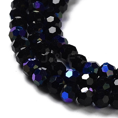 Opaque Glass Beads Strands LS-EGLA-A035-P4mm-L18-1