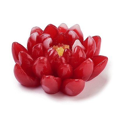 Two Tone Opaque Resin Decoden Cabochons RESI-K042-01D-1