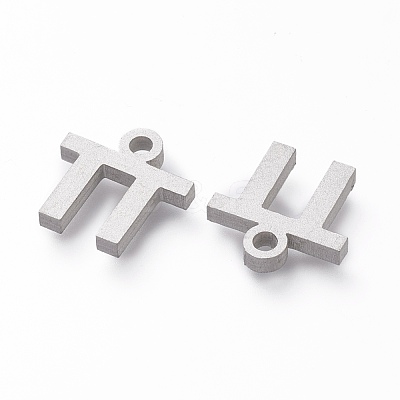 Tarnish Resistant 304 Stainless Steel Pendants STAS-A045-02P-1