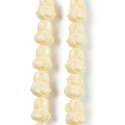 Synthetic Coral Carved Beads Strands CORA-C003-02-1