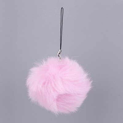 Pom Pom Ball Mobile Straps X-MOBA-G065-A-1