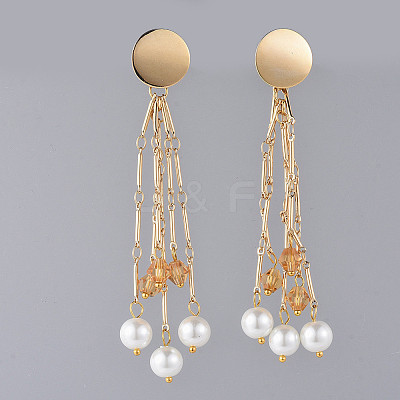 Long Tassel Earrings EJEW-JE03681-04-1