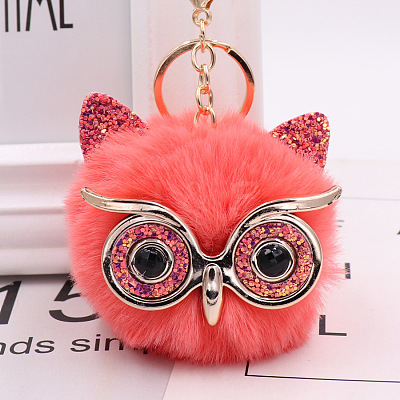 Pom Pom Ball Keychain KEYC-PW0002-033H-1
