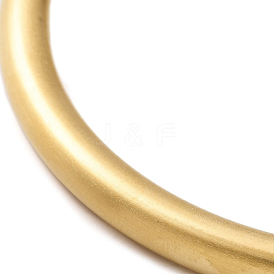 Ion Plating(IP) 304 Stainless Steel Plain Bangles BJEW-G684-03B-G-1
