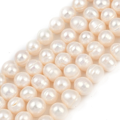 Natural Cultured Freshwater Pearl Beads Strands PEAR-I007-07Z-03C-01-1
