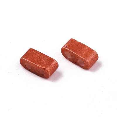 FGB 2-Hole Glass Seed Beads X-SEED-S031-M-SH1005F-1