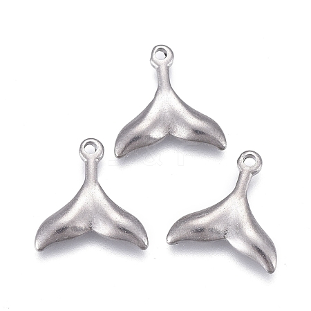 Non-Tarnish 304 Stainless Steel Charms STAS-F249-14P-02-1