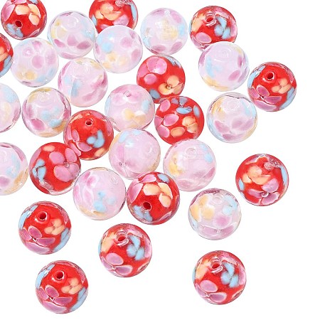 Handmade Lampwork Beads LAMP-SZ0001-43B-01-1