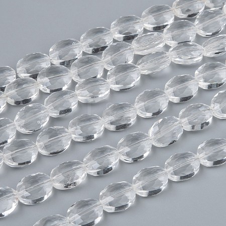 Glass Bead Strands GLAA-R196-12x9mm-01-1