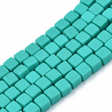 Handmade Polymer Clay Beads Strands CLAY-N008-061-03-1