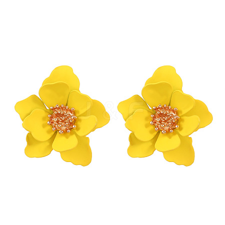 Acrylic Stud Earrings WH-WGDDCF2-01-1