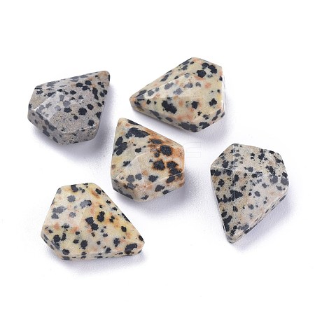 Natural Dalmatian Jasper Pendants G-L564-002-A01-1