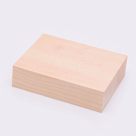 Pine Wooden Children DIY Building Blocks WOOD-WH0108-64-1