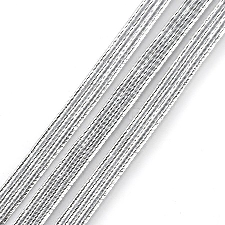 Flat Elastic Cord/Band EC-WH0020-04B-1