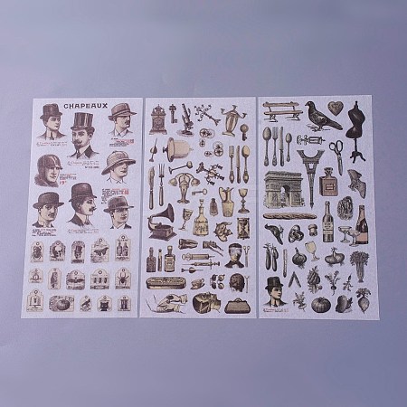 Scrapbook Stickers DIY-P003-H04-1