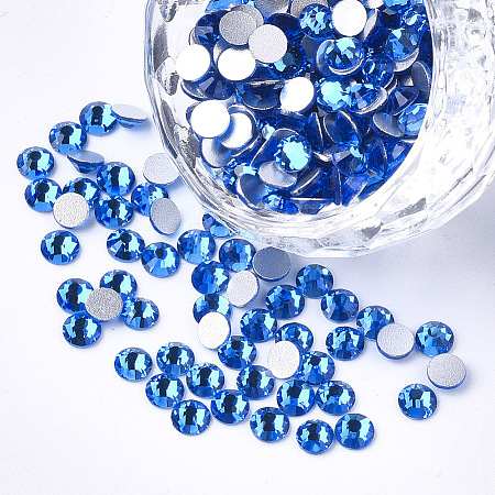 Glass Flat Back Rhinestone Cabochons RGLA-S002-20SS-29-1