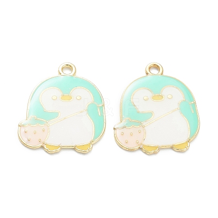 Alloy Enamel Pendants ENAM-I051-16LG-03-1