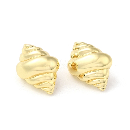 Rack Plating Brass Stud Earrings X-EJEW-Q786-01G-1