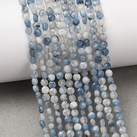Natural Devil Blue Aquamarine Beads Strands GG-CBA9631-D11-01-1
