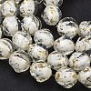 Resin & Glass Beads Strands GG-CBA48D8-01F-2