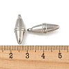 Non-Tarnish 304 Stainless Steel Pendants STAS-N103-122P-3