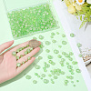 450Pcs 4 Styles Spray Painted Crackle Glass Beads CCG-PA0001-09B-3