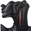 Teardrop 304 Stainless Steel Dangle Earrings EJEW-JE06926-2