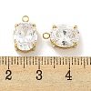 PVD Vacuum Plating 304 Stainless Steel Pendants Cubic Zirconia Pendants STAS-L278-009G-A01-3
