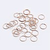 925 Sterling Silver Saw Cut Open Jump Rings STER-F036-02RG-1x5mm-1