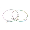 Adjustable Ion Plating(IP) 304 Stainless Steel Expandable Bangle Making LS-BJEW-L604-09M-1