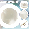 30Pcs 5 Styles 1-Hole Natural Shell Shank Buttons BUTT-CY0001-37-6
