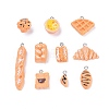Bread Theme Resin Pendants RESI-K009-13P-1
