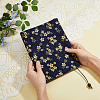 Sakura Pattern Cloth Book Covers AJEW-WH0413-51A-3