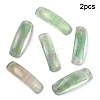 2Pcs Natural Fluorite Connector Charms G-YW0002-72C-1