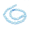 Dyed Natural Cultured Freshwater Pearl Beads Strands PEAR-L021-15H-01-2