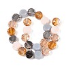 Electroplate Glass Beads Strands EGLA-N022-03A-A03-2