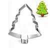 304 Stainless Steel Christmas Cookie Cutters DIY-E012-62-2