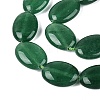 Dyed Natural White Jade Beads Strands G-N370-01A-06-4