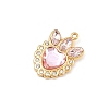 304 Stainless Steel Pendants STAS-C158-03G-03-2
