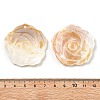 Natural Freshwater Shell Carved Pendants SHEL-Z002-01-3