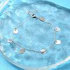 304 Stainless Steel Cable Chain Bracelets for Women BJEW-A036-25P-2