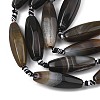 Natural Banded Agate Beads Strands GG-T001-01A-3