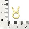 Rack Plating Brass Pendants KK-Q810-04C-G-3