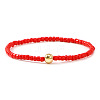 Christmas Glass Seed Beaded Stretch Bracelets for Women OT9576-5-1