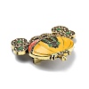 Pumpkin Carriage Enamel Pins JEWB-P046-03AG-01-3